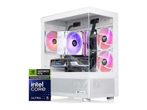 Thermaltake LCGS View u2460TS-170 Gaming Desktop (Intel Core Ultra 5 245KF, ToughRam 32GB DDR5 6000MT/s RGB Memory, NVIDIA GeForce RTX 5060 Ti, 1TB...
