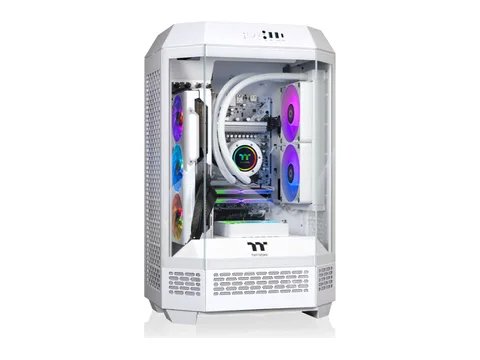 Thermaltake Gaming Desktop PC T3WT-B650-96X-LCS AMD Ryzen 5 7600X 32GB DDR5 2TB NVMe SSD AMD Radeon RX 9060 XT Windows 11 Home