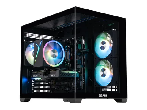 ABS Flux II Aqua Gaming PC - Intel Core 5 120 - Arc B580 - 16GB DDR4 3200 - 1TB SSD