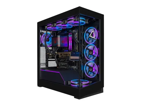 CLX Horus Gaming Desktop - Liquid Cooled AMD Ryzen 9 9950X3D 4.3GHz 16-Core Processor, 96GB DDR5 Memory, GeForce RTX 5080 16GB GDDR7 Graphics, 4TB...