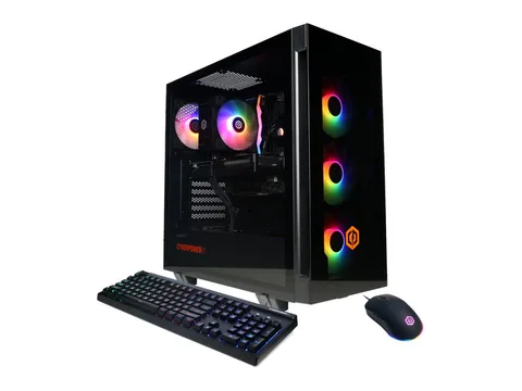 CyberpowerPC Gaming Desktop PCs Gamer Xtreme GXi11240CPGV23 Intel Core Ultra 5 225F 16GB DDR5 1TB SSD GeForce RTX 5050 Windows 11 Home