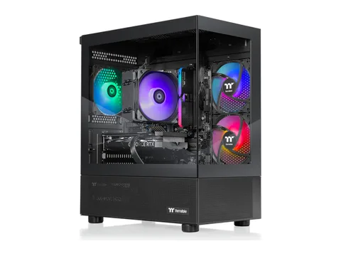 Thermaltake LCGS View i560T-170 Gaming Desktop (Intel Core i7-14700F, ToughRam 16GB DDR5 6000MT/s RGB Memory, NVIDIA GeForce RTX 5060 Ti 8G, 1TB...