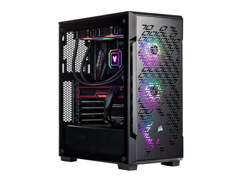 Velztorm Ferrux II Custom Built Gaming Desktop PC (Intel i9-12900K, Radeon RX 9070 XT, 64GB DDR4, 8TB PCIe SSD, RGB Fans, 240mm AIO, 750W PSU, WiFi...