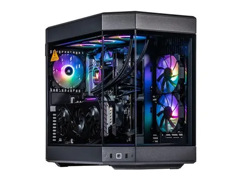 Velztorm Black Praetix Custom Built Gaming Desktop PC (Intel i9-14900K, GeForce RTX 5070, 64GB DDR5, 1TB PCIe SSD, RGB Fans, 360mm AIO, 1000W PSU,...