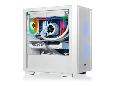 Thermaltake LCGS Versa i570S Gaming Desktop (Intel Core i9-14900KF, 32GB 6000MT/s DDR5 RGB Memory, NVIDIA GeForce RTX 5070, 1TB NVMe M.2, WiFi,...