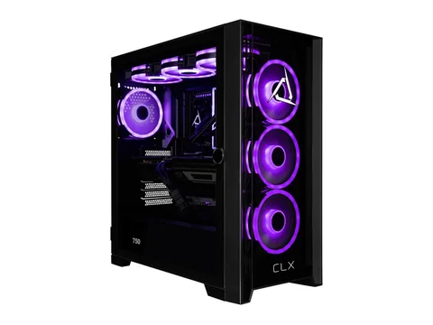 CLX SET Gaming Desktop - AMD Ryzen 7 9800X3D 4.7GHz 8-Core Processor, 32GB DDR5 Memory, GeForce RTX 4070 SUPER 12GB GDDR6X Graphics, 1TB NVMe M.2...