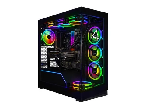 CLX Horus Gaming Desktop - AMD Ryzen 9 9950X 4.3GHz 16-Core Processor, 96GB DDR5 Memory, GeForce RTX 5080 16GB GDDR7 Graphics, 2TB NVMe M.2 SSD,...