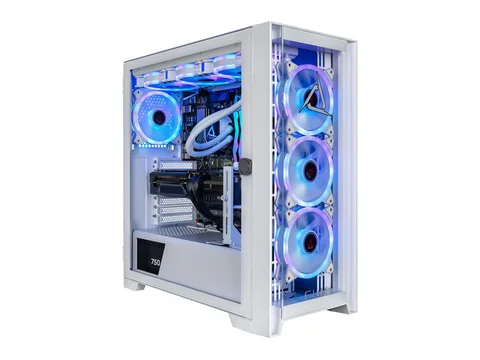 CLX SET Gaming Desktop - AMD Ryzen 9 9900X 4.4GHz 12-Core Processor, 32GB DDR5 Memory, Radeon RX 9070 XT 16GB GDDR6 Graphics, 2TB NVMe M.2 SSD,...