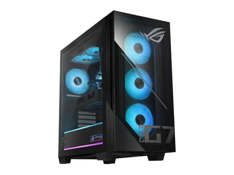 ASUS ROG GM700 (2025) Gaming Desktop PC, AMD Ryzen 7 9800X3D Processor, AMD Radeon RX 9070 XT Prime OC, 2TB M.2 NVMe PCIe 4 SSD, 32GB DDR5 RAM,...