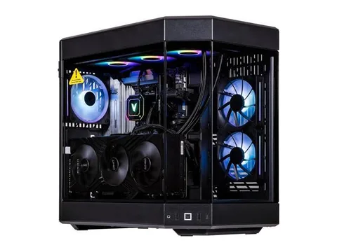 Velztorm Black Praetix 3D Gaming Desktop PC (AMD Ryzen 7 9800X3D, Radeon RX 7900 XT, 32GB DDR5, 2TB PCIe SSD, RGB Fans, 360mm AIO, 1000W PSU, WiFi...