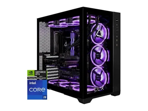 CLX SET Gaming Desktop - Intel Core i9 14900KF 3.2GHz 24-Core Processor, 64GB DDR5 Memory, GeForce RTX 5070 12GB GDDR7 Graphics, 2TB NVMe M.2 SSD,...
