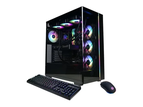 CyberPowerPC Gamer Supreme Liquid Cooled Gaming Desktop Computer, AMD Ryzen 9 9900X3D 4.4GHz, 32GB RAM, 2TB SSD, NVIDIA GeForce RTX 5070 12GB,...