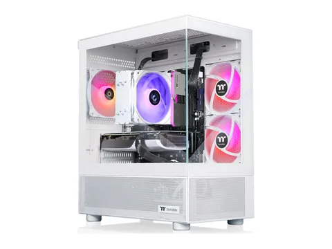 Thermaltake LCGS NE u2570S-V170S Gaming Desktop (Intel Core Ultra 5 250K Plus, ToughRam 16GB DDR5 6000MT/s RGB Memory, NVIDIA GeForce RTX 5070, 1TB...