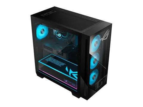 ASUS - ROG GM700 Gaming Desktop - AMD Ryzen 7 9800X3D - 32GB Memory - NVIDIA GeForce RTX 5070Ti 16GB - 2TB SSD - Black