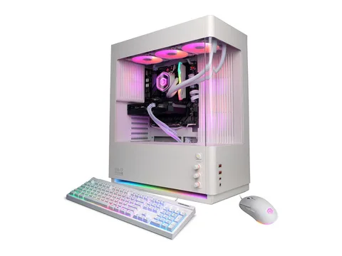 CyberPowerPC Gamer Supreme Liquid Cooled Gaming Desktop Computer, AMD Ryzen 7 9850X3D 4.7GHz, 32GB RAM, 1TB SSD, NVIDIA GeForce RTX 5060 Ti 16GB,...