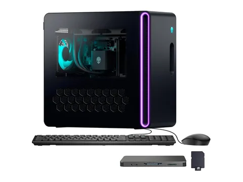 Dell Alienware Aurora Gaming Desktop, Intel Core Ultra 9 285K, NVIDIA GeForce RTX 5080 16GB GDDR7, 64GB DDR5, 5TB Storage (4TB SSD+1TB Docking...