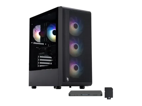 Acer Nitro 60 Gaming Desktop, Intel Core Ultra 5 225F, NVIDIA GeForce RTX 5060 8GB GDDR7, 32GB DDR5, 2TB Storage (1TB SSD+1TB Docking Station Set),...