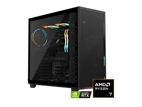 GIGABYTE AORUS PRIME 5 Gaming Desktop PC, AMD Ryzen 7 9700X, NVIDIA GeForce RTX 5070 Ti, 32GB DDR5, 2TB SSD, Windows 11 Home, Black