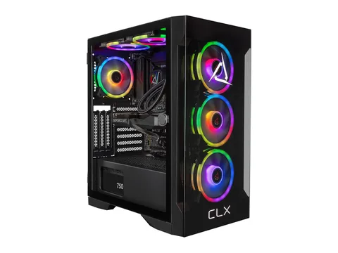 CLX SET Gaming Desktop - Intel Core i9 14900KF 3.2GHz 24-Core Processor, 32GB DDR5 Memory, GeForce RTX 5060 Ti 16GB GDDR7 Graphics, 2TB NVMe M.2...