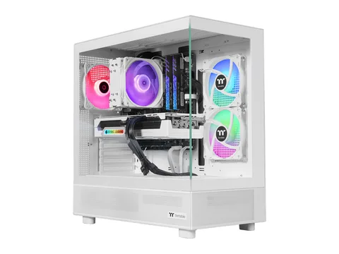 Thermaltake LCGS NE i1458S-V270S Gaming Desktop (Intel Core i5-14400F, Intel Arc B580 12GB, 16GB DDR4 3200Mhz Memory, 1TB NVMe M.2, 650W PSU, Wifi,...