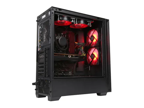 PRC Born2Game Special Edition Gaming Desktop PC AMD Ryzen 9 5950X 16-Core 3.4GHz 16GB DDR4-3200 RAM AMD Radeon RX 6600 XT 8GB GDDR6 WiFi 2TB NVMe...