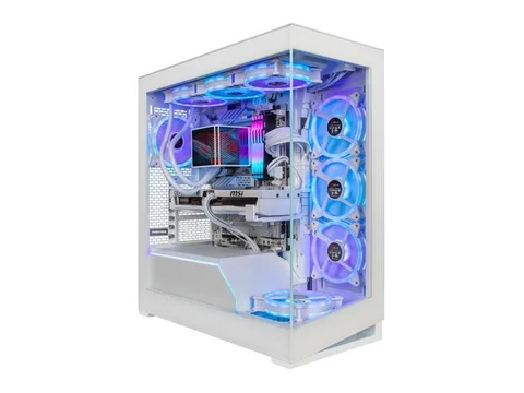 CLX Horus Gaming Desktop - Liquid Cooled Intel Core Ultra 9 285K 3.7GHz 24-Core Processor, 192GB DDR5 Memory, GeForce RTX 5080 16GB GDDR7 Graphics,...