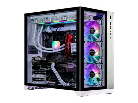 Velztorm Lux Lyte Custom Built Gaming Desktop PC (AMD Ryzen 9 - 5900X, GeForce RTX 5070 Ti, 64GB DDR4, 8TB PCIe SSD, 360mm AIO, 1000W PSU, WiFi 5,...