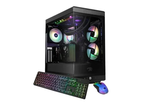 iBUYPOWER Y40 Gaming PC Desktop Computer AMD Ryzen 7 9800X3D CPU, NVIDIA GeForce RTX 5070 12GB GPU, 32GB DDR5 RAM, 1TB NVMe SSD, Windows 11 Home,...
