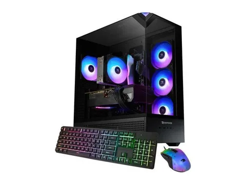 iBUYPOWER Element Gaming PC Desktop Computer Intel Core Ultra 5 225F CPU, NVIDIA GeForce RTX 5060Ti 8GB GPU, 16GB DDR5 RGB RAM, 1TB NVMe SSD,...