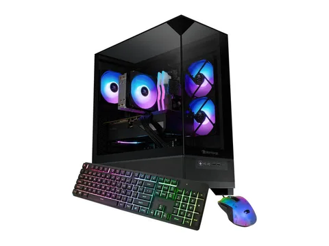 iBUYPOWER Element SE Gaming PC Desktop Computer AMD Ryzen 7 8700F CPU, NVIDIA GeForce RTX 5060Ti 8GB GPU, 32GB DDR5 RGB RAM, 1TB NVMe SSD, Windows...