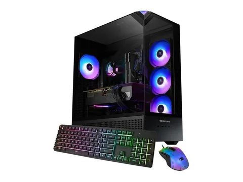 iBUYPOWER Element Gaming PC Desktop Computer Intel Core Ultra 7 270K Plus CPU, NVIDIA GeForce RTX 5070 12GB GPU, 32GB DDR5 RAM, 1TB NVMe SSD,...