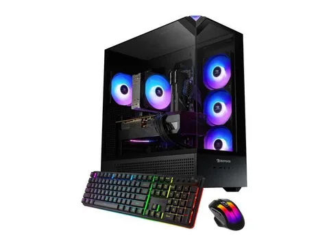 iBUYPOWER Element Gaming PC Desktop Computer AMD Ryzen 7 8700F CPU, NVIDIA GeForce RTX 5060Ti 16GB GPU, 32GB DDR5 RAM, 2TB NVMe SSD, Windows 11...