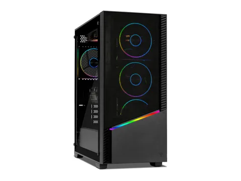 YEYIAN Gaming PC. AMD Ryzen 7 8700F, NVIDIA RTX 5070, 240mm AIO, 2 TB NVMe, 32GB RAM, 750W. YPA-EL870FC-5701U