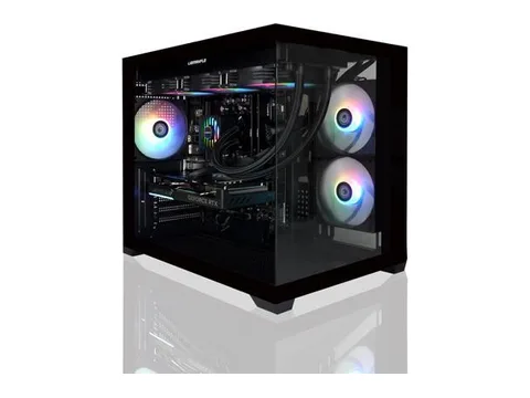 AVGPC Hellfire Gaming PC AMD Ryzen 5 9600X; GeForce RTX 5070 12GB; 16GB DDR RAM; 1 TB NVME M.2 SSD; 360mm AIO Liquid Cooler; ARGB Fans; WiFi/AC ;...