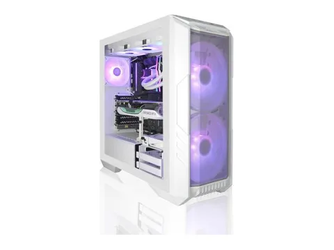 AVGPC FrostFire Creator Gaming PC AMD Ryzen 9 9900X3D, NVIDIA GeForce RTX 5090, 2+2 TB nVME, 64GB RAM DDR5, 360mm Liquid Cooling, Win 11 Pro, White...
