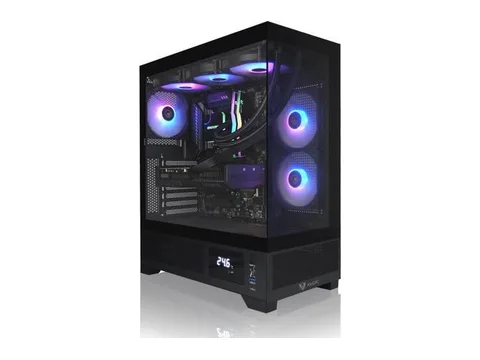 AVGPC Whirlwind Gaming PC AMD Ryzen 7 9700X Zen5, NVIDIA GeForce RTX 5070 Ti, 32GB 5600MHz DDR5, 2TB NVME M.2 SSD, 360MM AIO Liquid Cooling,...