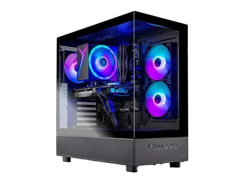 Skytech Gaming Azure 3 Gaming PC, Intel i5 14400F 2.5GHz, NVIDIA RTX 5060 Ti 8GB VRAM, 1TB Gen4 NVMe SSD, 16GB DDR4 RAM 3200, 650W GOLD PSU, Wi-Fi...