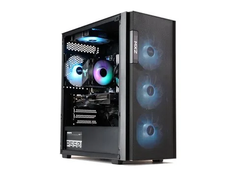 MXZ Gaming PC Computer Intel Core i5 14400F 3.6GHz,GeForce RTX 4070 Super 16GB DDR4, NVME 1 TB, 5 RGB Fans, Windows 11 Pro Ready to use, Gamer...