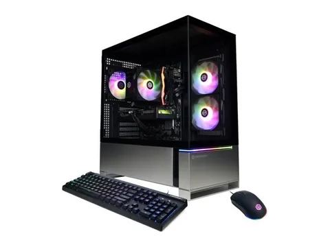 CyberPowerPC Gamer Master Gaming PC, AMD Ryzen 5 8400F, NVIDIA GeForce RTX 5050 8GB, 16GB DDR5 6000, 1TB NVMe SSD, 850W, RGB Gaming Keyboard/Mouse,...