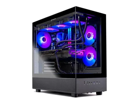 Skytech Gaming Azure 3 Gaming PC, AMD Ryzen 7 9700X 3.8GHz, AMD RX 9070XT 16GB VRAM, 1TB Gen4 NVMe SSD, 32GB DDR5 RAM 6000, 850W GOLD ATX 3 PSU,...
