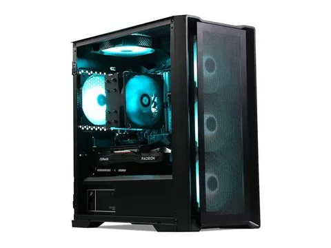 MXZ High Performance Gaming PC,AMD Ryzen 7 7700, GeForce RTX 4070 SUPER,16GB DDR5, NVME M2 1 T, 6RGB Fans,Windows 11 Pro Ready to use, Gamer...