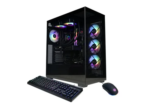 CyberPowerPC PC Gamer Supreme SLC11160CPG w AMD Ryzen 7 9700X 3.8GHz, 32GB DDR5, AMD Radeon RX 9070 XT 16GB, 2TB PCIe 4.0 NVMe SSD, WiFiBT, RGB...
