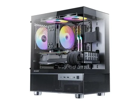PRC MidnightView Custom Gaming Desktop PC Intel Core i5-12600KF 3.7GHz 10-Core 16GB DDR4 1TB NVMe AMD Radeon RX 6950 XT 16GB GDDR6 Wi-Fi BT ARGB...