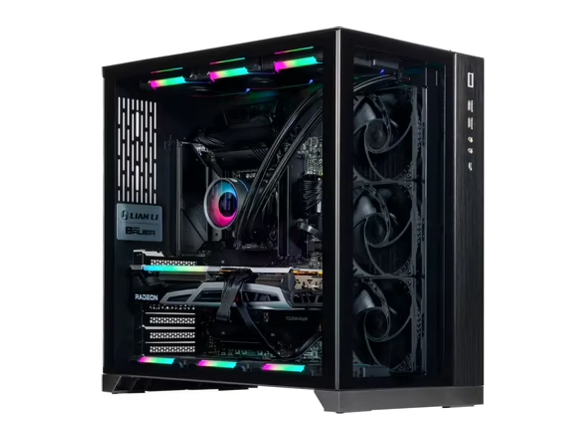 Velztorm Orix Gaming Custom Desktop (Intel i9-12900K 16-Core, Radeon RX 6900 XT, 32GB DDR5 4800MHz RAM, 1TB m.2 SATA SSD + 2TB HDD, Wifi, USB 3.2, HDMI, Display Port, Win 10 Home)