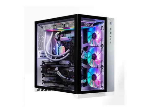 Velztorm Lux CTO Gaming Desktop PC Liquid-Cooled (AMD Ryzen 9 5950X 16-Core, GeForce RTX 3050 8GB, 32GB DDR4, 1TB m.2 SATA SSD, AC WiFi, 360mm AIO, RGB Fans, 1000W PSU, Win 10 Pro)