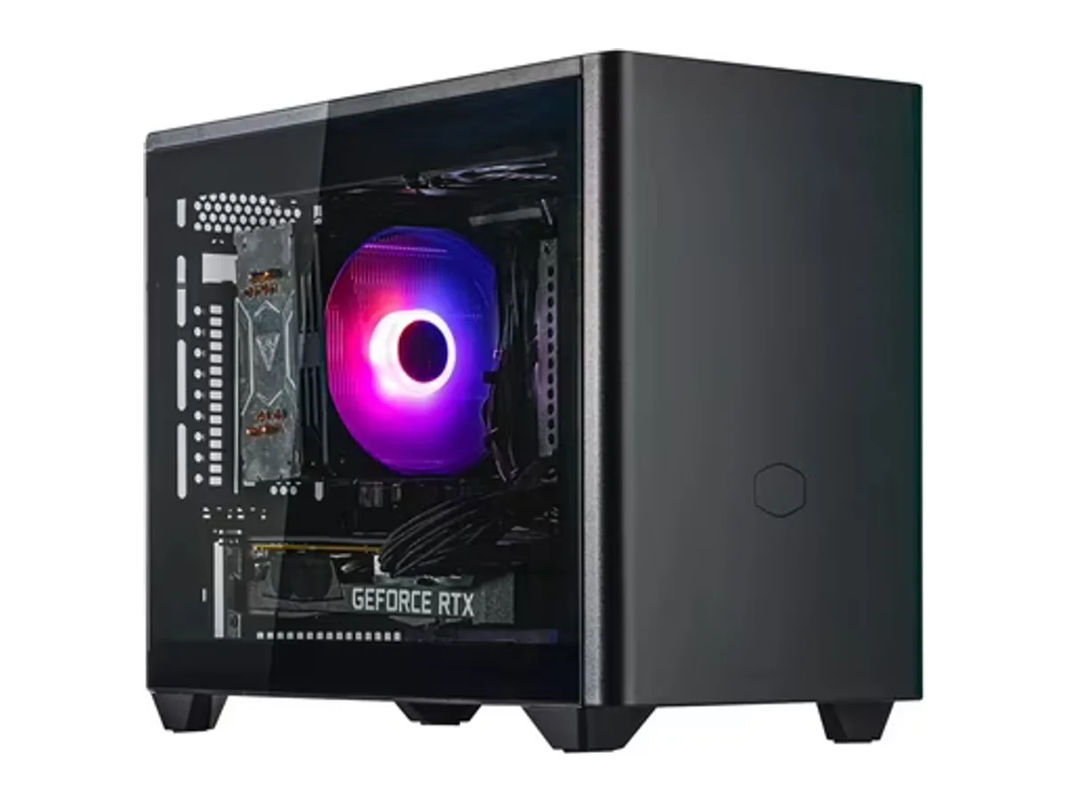 Velztorm Minixa Custom Built Gaming Desktop Computer (AMD Ryzen 5 5600X 6-Core, GeForce RTX 3050 8GB GDDR6, 64GB DDR4, 512GB PCIe SSD, Wifi, USB 3.2, HDMI, Bluetooth, Win 10 Home) VELZ0026