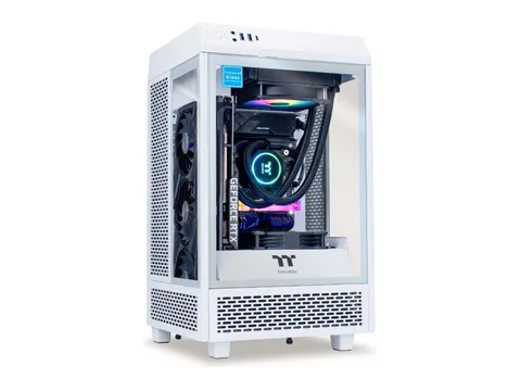 Thermaltake LCGS Reactor 380S AIO Liquid Cooled CPU Gaming PC (AMD Ryzen™ 7 5800X 8-core, ToughRam DDR4 3600Mhz 32GB RGB Memory, NVIDIA® GeForce RTX™ 3080, 1TB NVMe Gen4 M.2, Wifi, Win 10 Home)