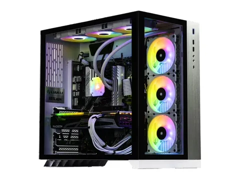 Velztorm Lux Custom Built Gaming Desktop PC White (AMD Ryzen 9 - 5950X 16-Core, 32GB RAM, 1TB PCIe SSD + 6TB HDD (3.5), Radeon RX 6900 XT, Wifi, 4xUSB 3.0, 1xHDMI, 1 Display Port (DP), Win 10 Pro)