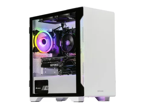 Velztorm Nix Gaming & Entertainment Desktop PC (AMD Ryzen 5 5600X 6-Core, GeForce RTX 3050, 128GB RAM, 512GB m.2 SATA SSD + 6TB HDD (3.5), USB 3.2, HDMI, Win 10 Home)