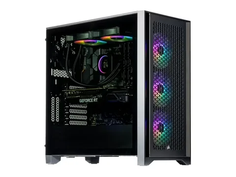 Velztorm Tentorix Custom Built Gaming Desktop PC (AMD Ryzen 7 5800X3D 8-Core, GeForce RTX 3050, 64GB RAM, 8TB PCIe SSD, Wifi, USB 3.2, HDMI, Bluetooth, Display Port, Win 11 Home)